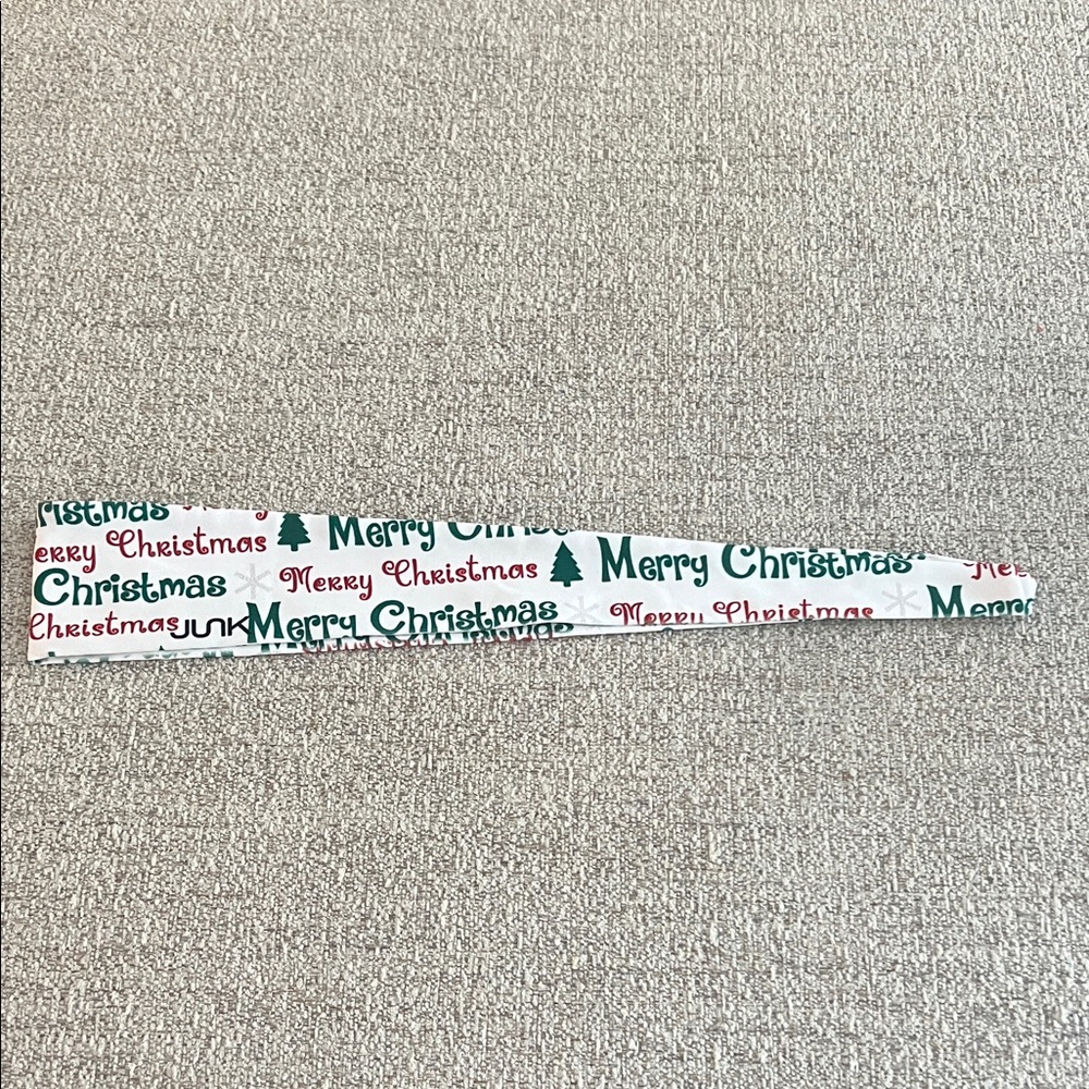 Junk Brands Merry Christmas Festive Flextie Headband